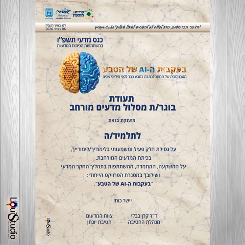 תעודות כנס מדעי
